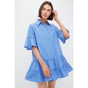 POMANDER PLACE Blue Stripe Mckenna Dress Size XXL NWT Retail $148 Tuckernuck